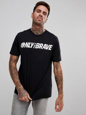 Diesel T-JUST-SV MAGLIETTA Men's Short Sleeve T-Shirt (Black)